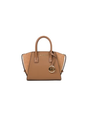 Michael Kors Avril Extra Kleine Schoudertas Bruin