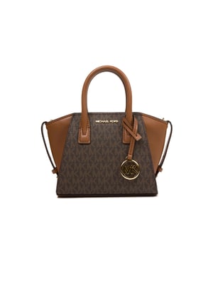 Michael Kors Avril Extra Kleine Schoudertas Bruin