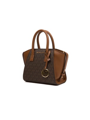 Michael Kors Avril Extra Kleine Schoudertas Bruin