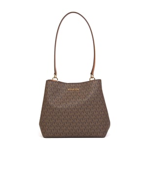 Michael Kors Pratt Medium Buckethandtas met Schouderriem