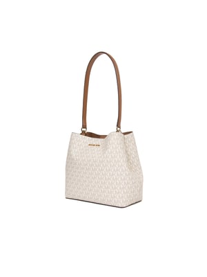 Michael Kors Pratt Medium Buckethandtas met Schouderriem