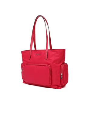 Michael Kors Khai Grote Multifunctionele Pocket Tote Rood