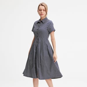 Katoenen shirtjurk