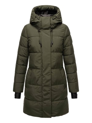 Marikoo dames winterjas met capuchon & fleecevoering – Kaituu