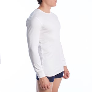 Katoenen thermoshirt met lange mouwen voor heren A0258