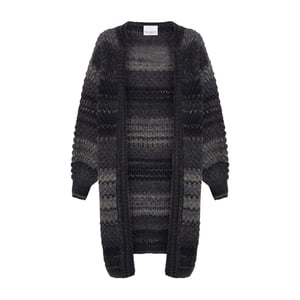 Gio gebreide cardigan in zwart
