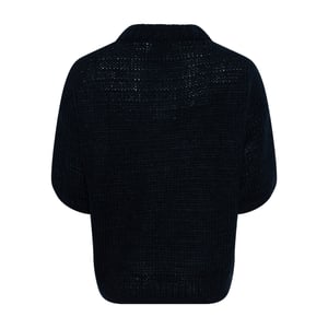 Amour Knit in zwart en gebroken wit