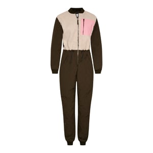 Ana Quilt Jumpsuit in Army