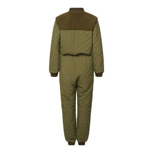 Ana Quilt Jumpsuit in Army