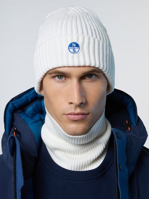 North Sails Muts Breed ribbreisel met logopatch