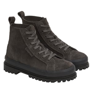 Superga Unisex Volwassen 2641 Alpina Suède Enkellaarsjes (Grijs)