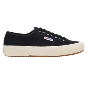 Superga Volwassen unisex 2750 OG-trainers (Zwart/Off Wit)