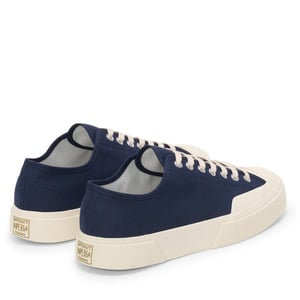 Superga Unisex Adult 2432 Works Cotton Canvas Low Cut Trainers (Navy/Off Wit)