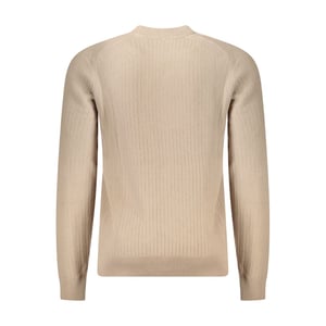 Geribbelde Gebreide Crew Neck Trui 50478682