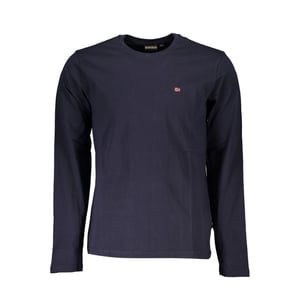 Langegemouw T-shirt met ronde hals