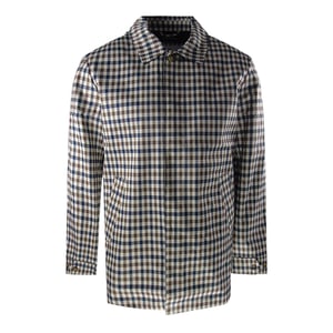 Aquascutum Active Iconic Caban Club Check-jas
