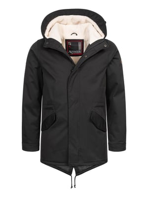 Alessandro Salvarini heren winterparka met teddovoering en capuchon