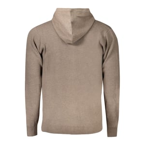 Gebreide Rits Hoodie Casual Stijl