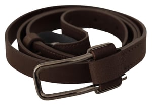 Costume National Bruin Leren Riem