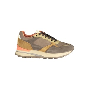 Usaka Sneakers Grijsoranje Suède