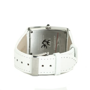 Chronotech Ct7017b06ac Witte Leren Horloge
