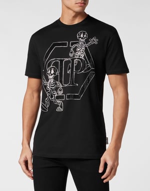 T-Shirt Ronde Hals Skeleton