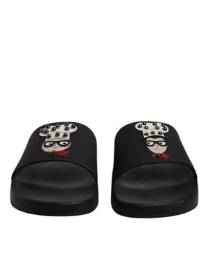 Zwembadsandalen met Cartoonprintstijl