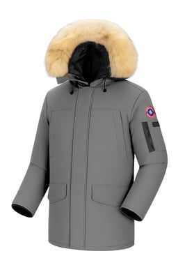Subprime Jas winter Parka Tommy Grijs
