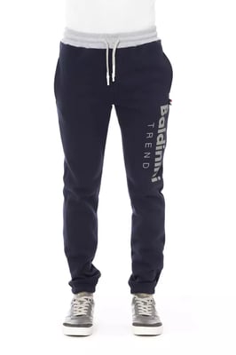 Logoprint Trainingsbroek Marineblauw