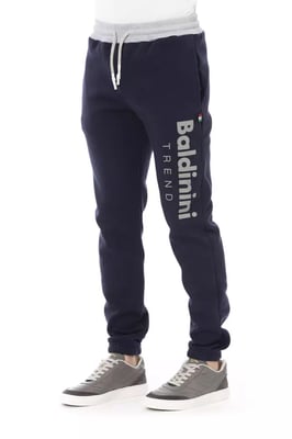 Logoprint Trainingsbroek Marineblauw