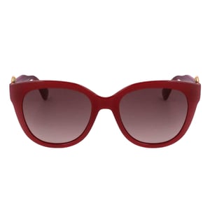 Moschino Dames/Dames Gesp Zonnebril (Rood/Bruin)