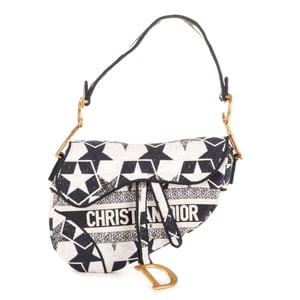 Stars Embroidered Saddle Bag  Schoudertas
