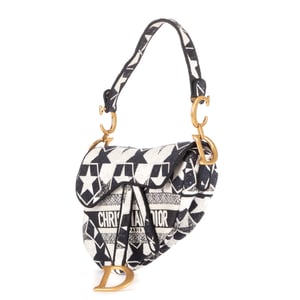 Stars Embroidered Saddle Bag  Schoudertas