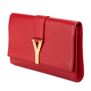 Classic Y Line Clutch  Handtas