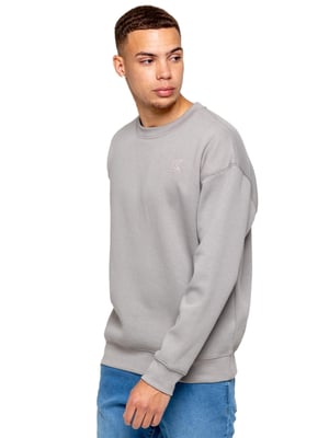Kruze | Heren oversized sweatshirt met ronde hals