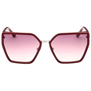 Guess Shiny Bordeaux Frame Gradient Bordeaux Lens Zonnebril
