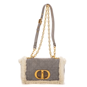 Ltd. Ed. Shearling Caro Small Schoudertas