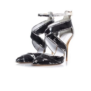 Balmain Cross strap enkelhakken