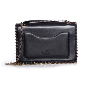 Valentino Demilune ketting leren schoudertas