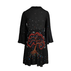 Valentino Zijde Print Jurk - '10s