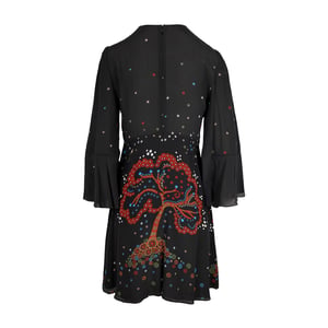 Valentino Zijde Print Jurk - '10s