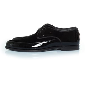 Saint Laurent Patent en suède veterschoen