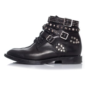Saint Laurent Militaire enkellaarsjes