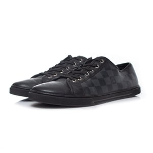 Louis Vuitton zwarte damier canvas sneakers