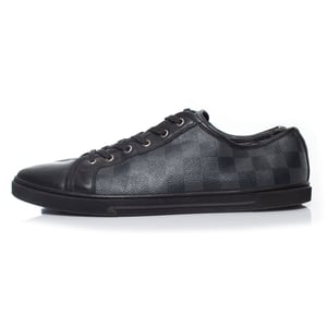 Louis Vuitton zwarte damier canvas sneakers