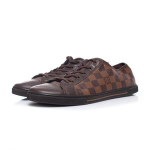 Louis Vuitton Damier ebene lage canvas sneakers