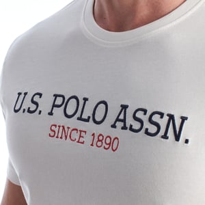 Herren-T-Shirt aus Baumwolle mit kurzen Ärmeln US42154022