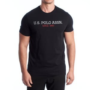 Herren-T-Shirt aus Baumwolle mit kurzen Ärmeln US42154022