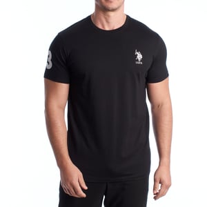 Herren-T-Shirt aus Baumwolle mit kurzen Ärmeln US42154027