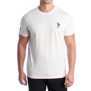 Herren-T-Shirt aus Baumwolle mit kurzen Ärmeln US42154027
